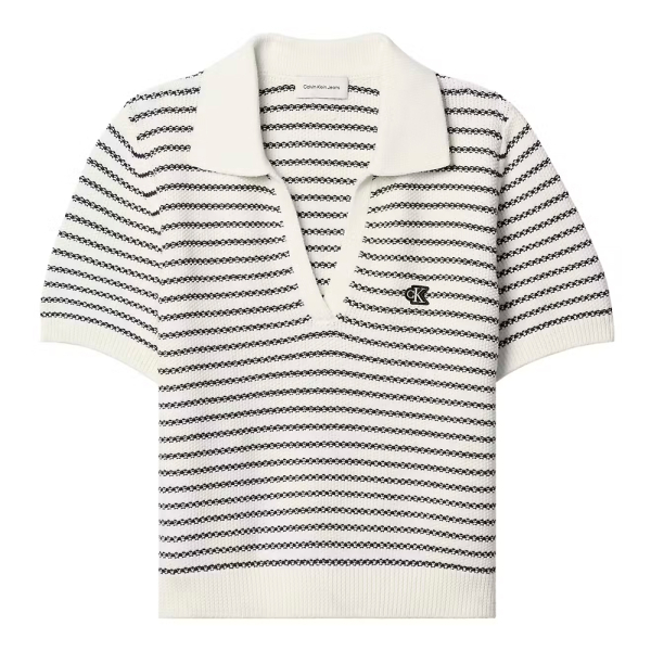 Calvin Klein T-shirts hauts et polos Multicolore - polo ray - M - Ref 90 €